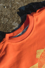 Big Glub Tee - Pekpi label neckline detail