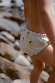 reusable swim nappy - lemonade