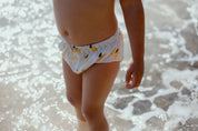 reusable swim nappy - lemonade