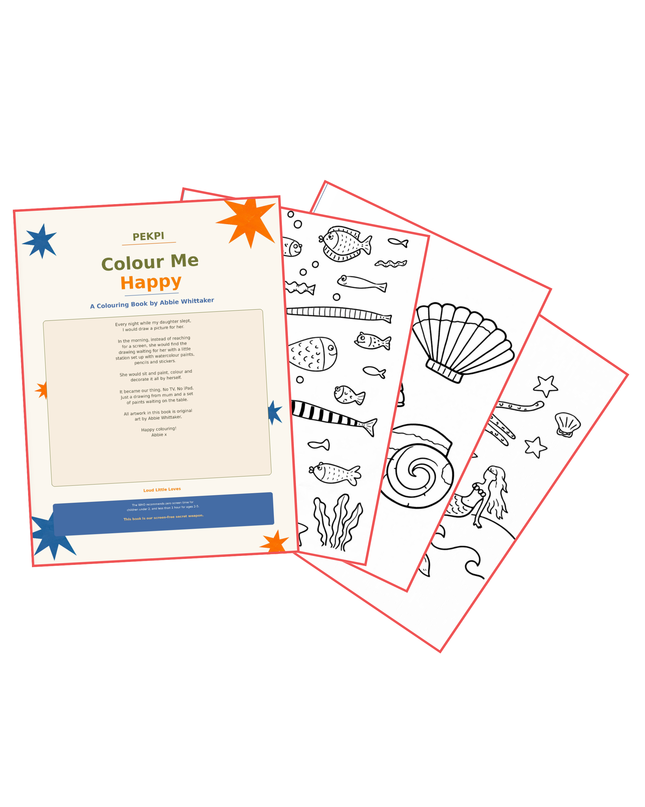 Colour Me Happy - Colouring Book