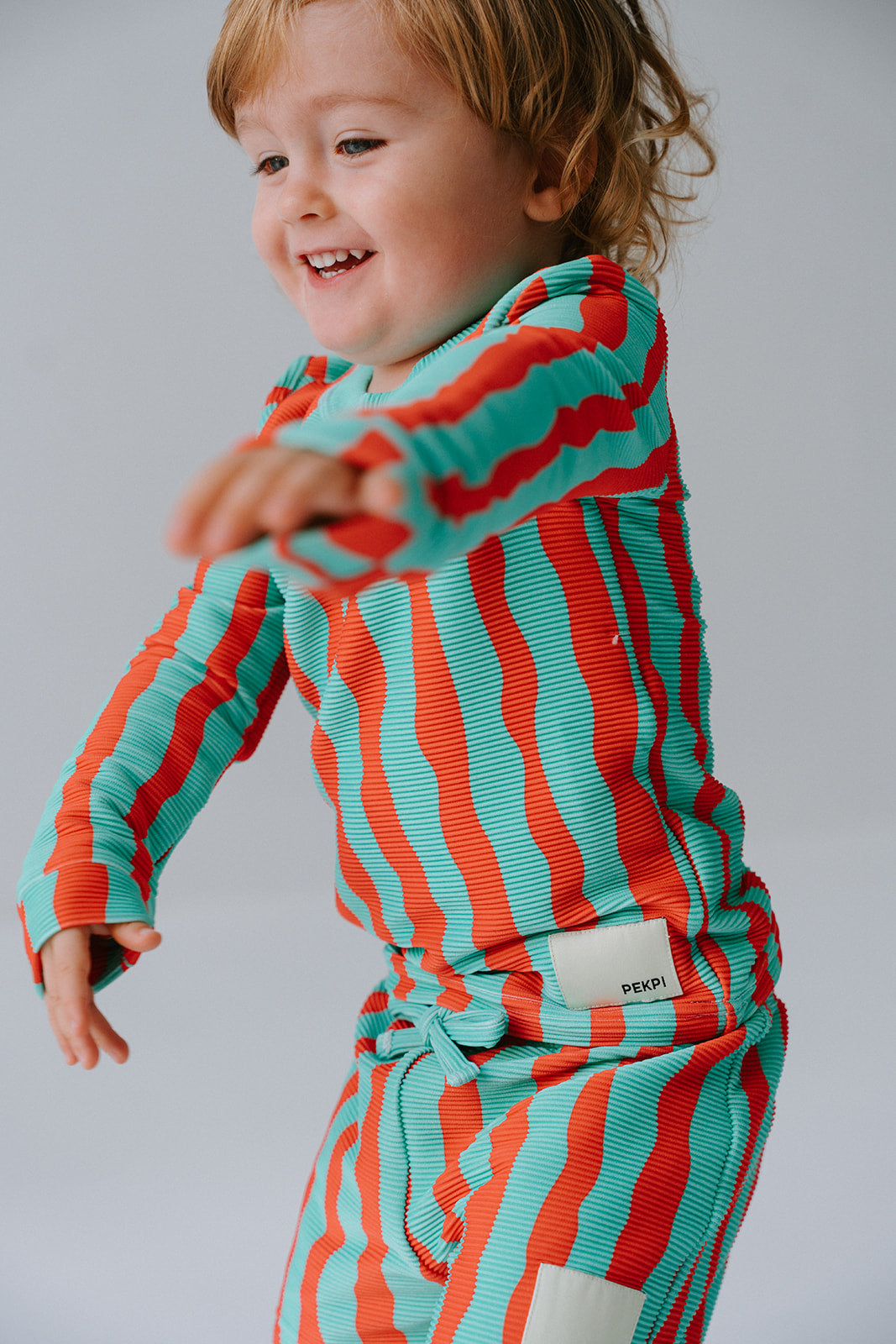 Boys Swim Shorts Ribbed - Sea Kelp Aqua