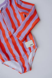 Girls Full Piece Swimsuit - Sea Kelp Pipi