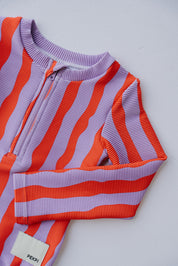 Girls Full Piece Swimsuit - Sea Kelp Pipi