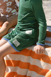 Boys Swim Shorts - Cool Cucumber