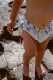 reusable swim nappy - seaside