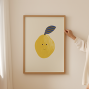 Nursery Wall Art - Lemon Print