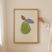 Nursery Wall Art - Pear Print