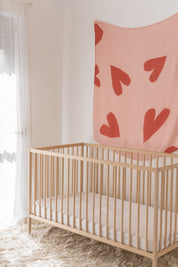 Bamboo Swaddle Wrap - I Heart You