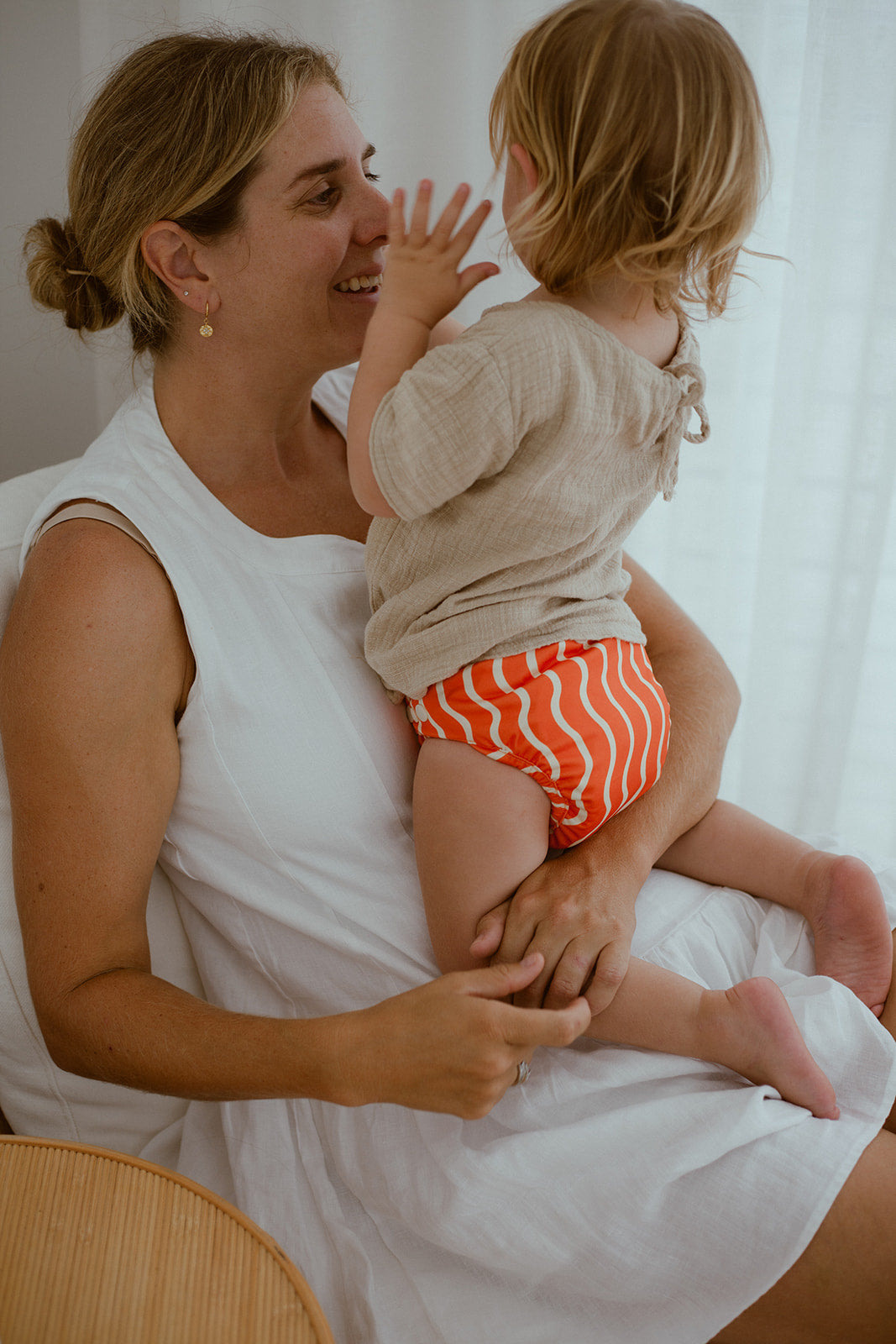 reusable cloth nappy - spaghetti