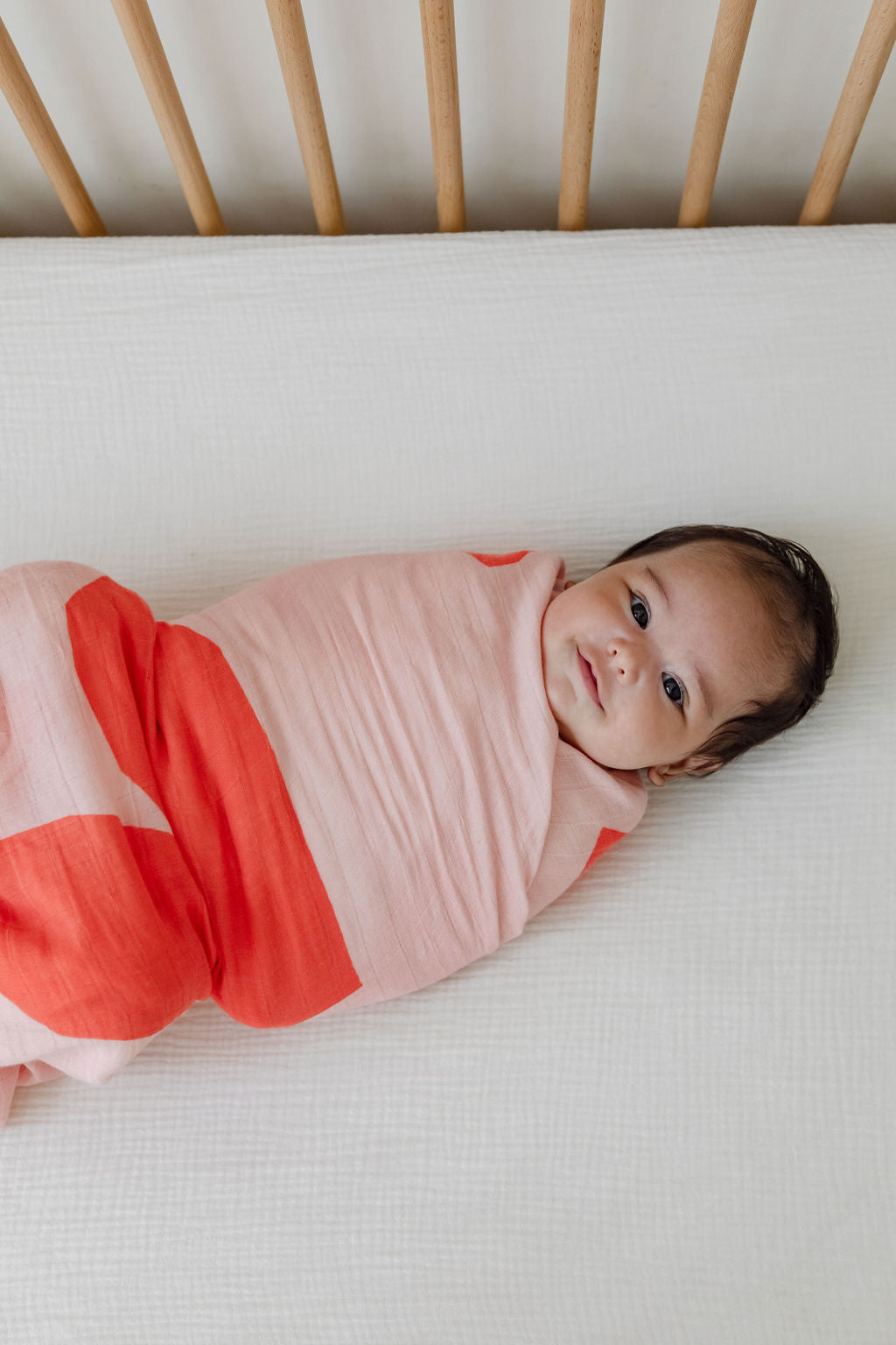 Bamboo Swaddle Wrap - I Heart You