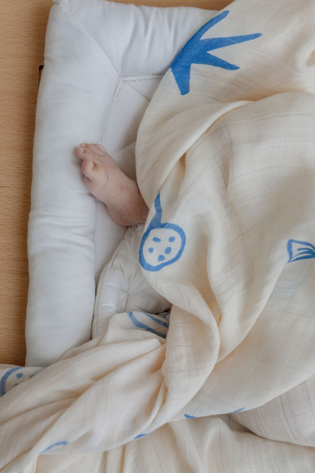 Bamboo Swaddle Wrap - Sardinia