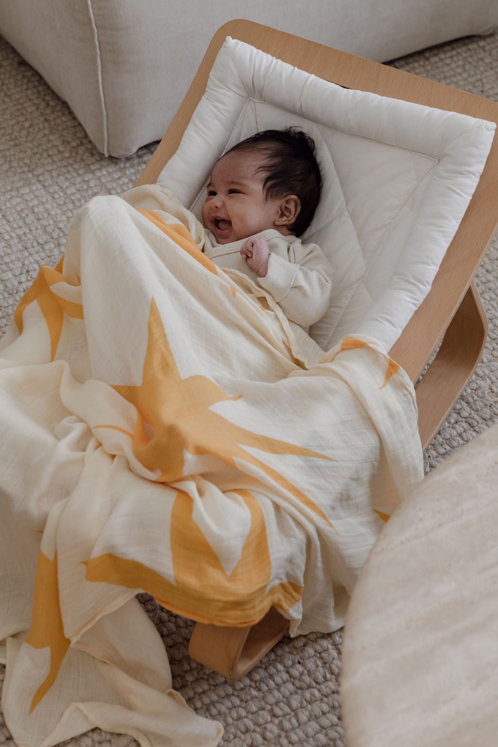 Bamboo Swaddle Wrap - Sunburst