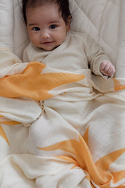 Bamboo Swaddle Wrap - Sunburst