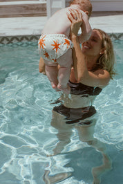 reusable swim nappy - capri