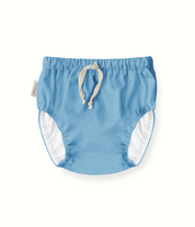 reusable swim nappy - sky