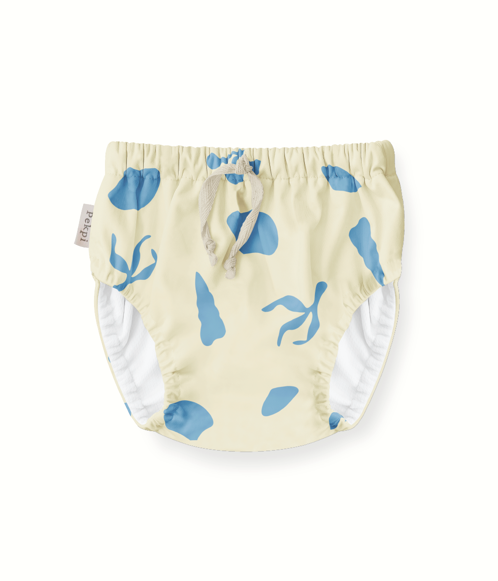 reusable swim nappy - seaside