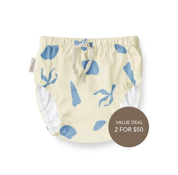 Charlie Banana 2 in 1 Swim Diaper/Training Pants Medium Malibu