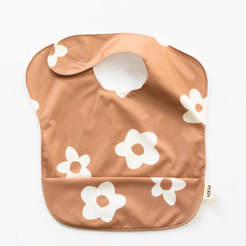 Waterproof Bib Posy flat lay