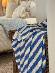 Bamboo Swaddle Wrap - Blueberry Wobble