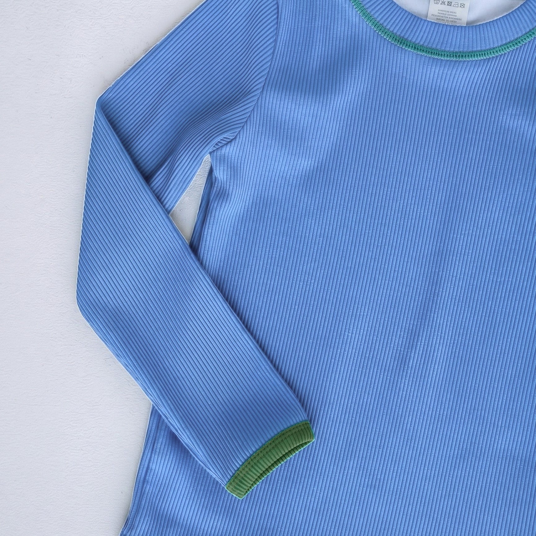 Boys rashie top in Bold Blueberry