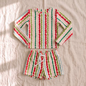 Boys swim set in Popsicle Wobble Stripe