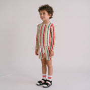 Boys swim set in Popsicle Wobble Stripe