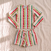 Boys swim set in Popsicle Wobble Stripe