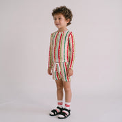 Boys swim set in Popsicle Wobble Stripe