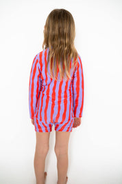 Girl wearing Sea Kelp Pipi Shortie back view