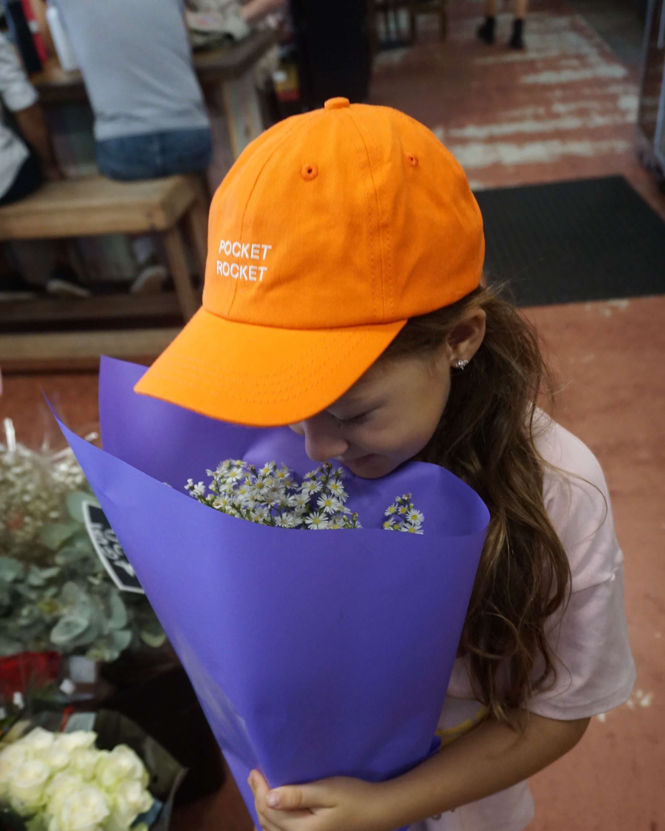 Pocket Rocket Cap - Tangerine