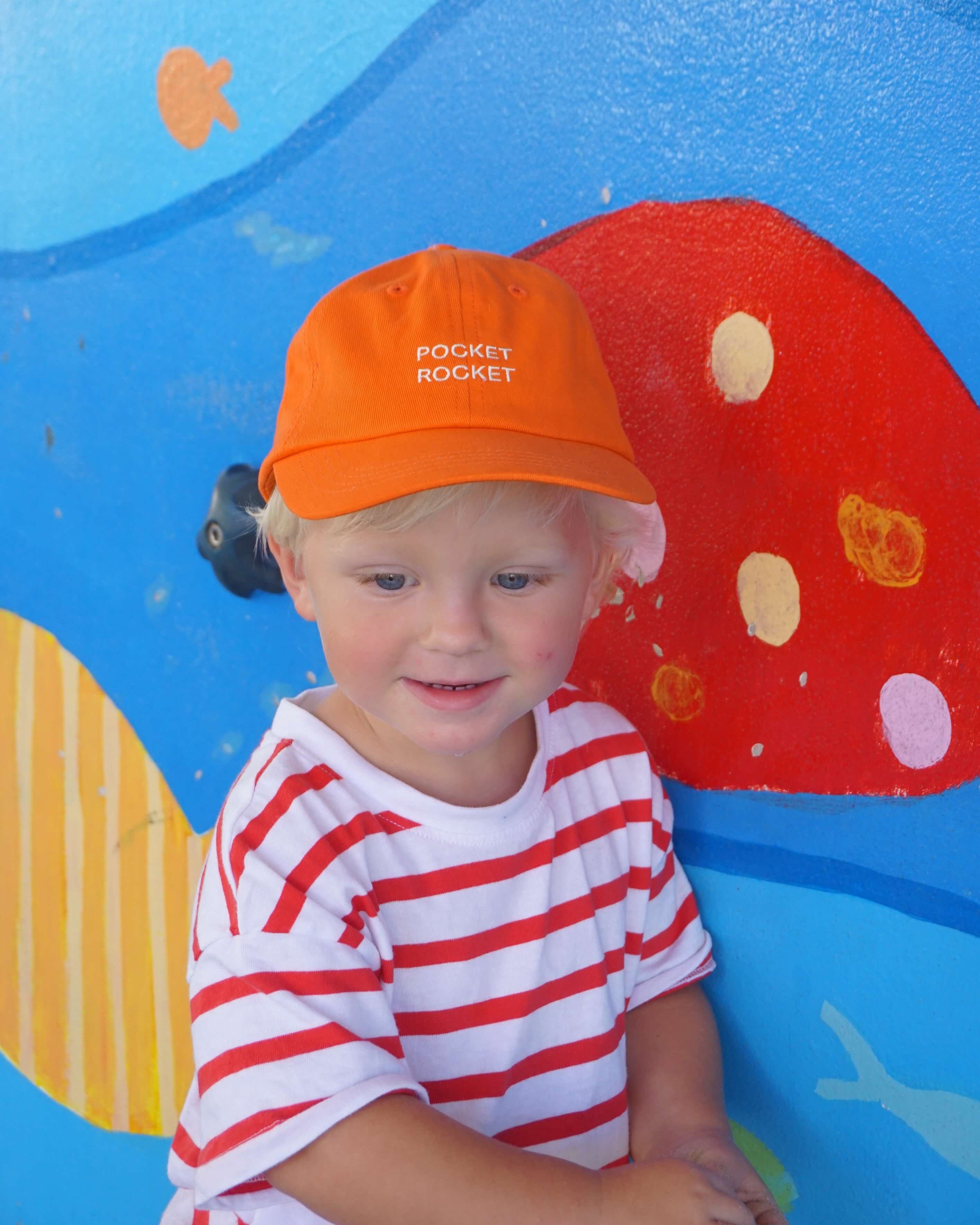 Pocket Rocket Cap - Tangerine