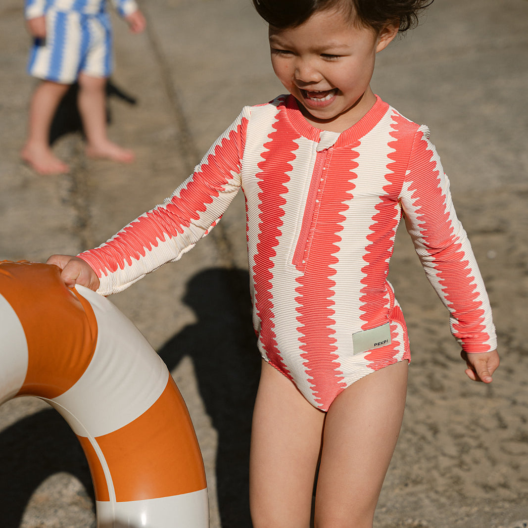 girls swimwear ribbed