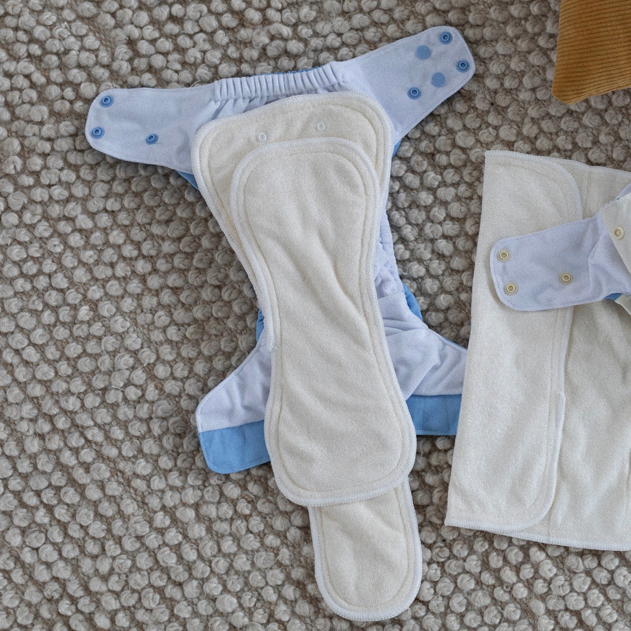 reusable cloth nappy - musk