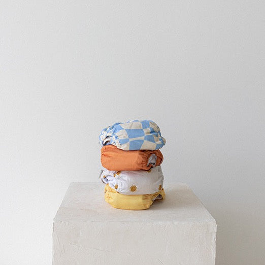 reusable cloth nappy - marmalade
