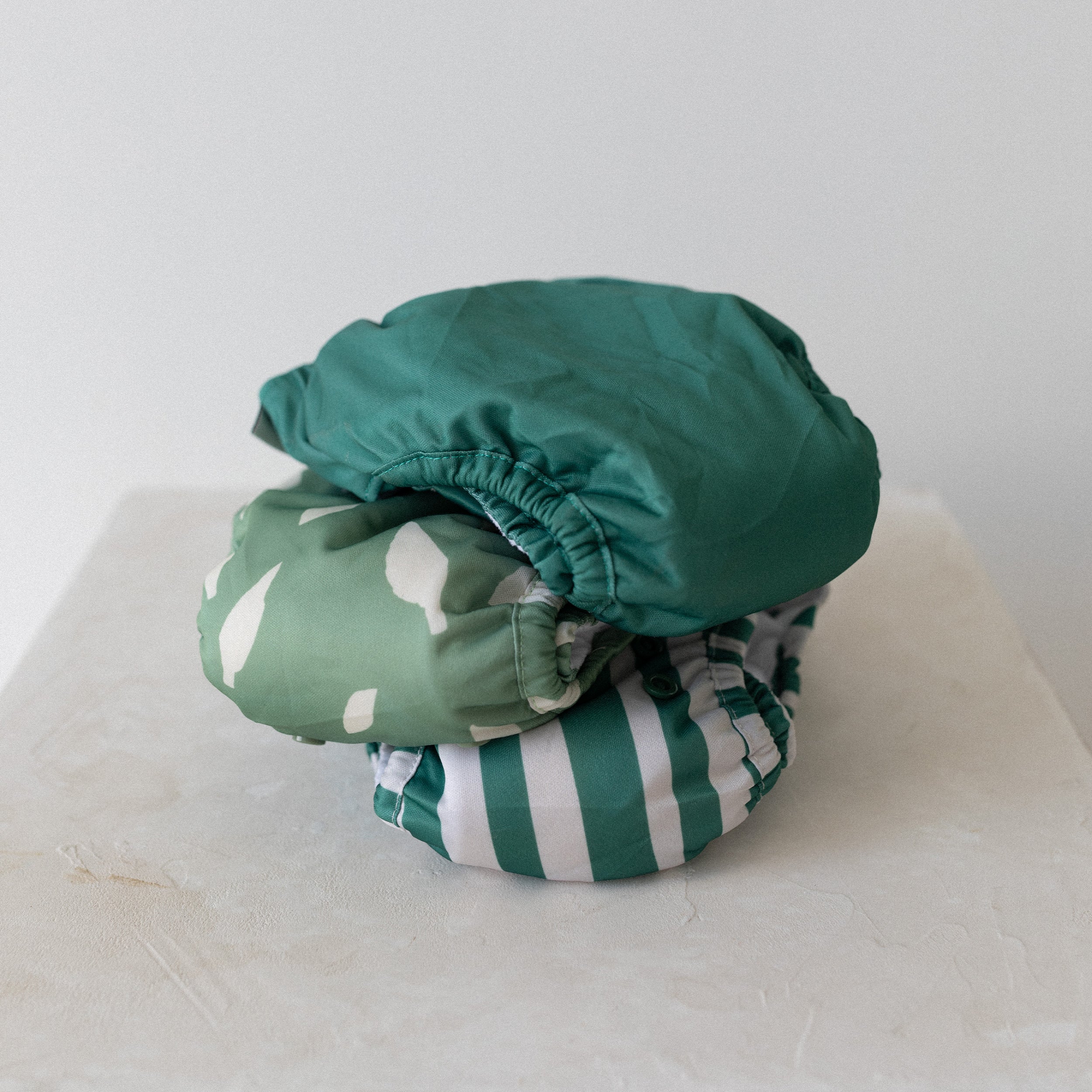 reusable cloth nappy - leaf ink