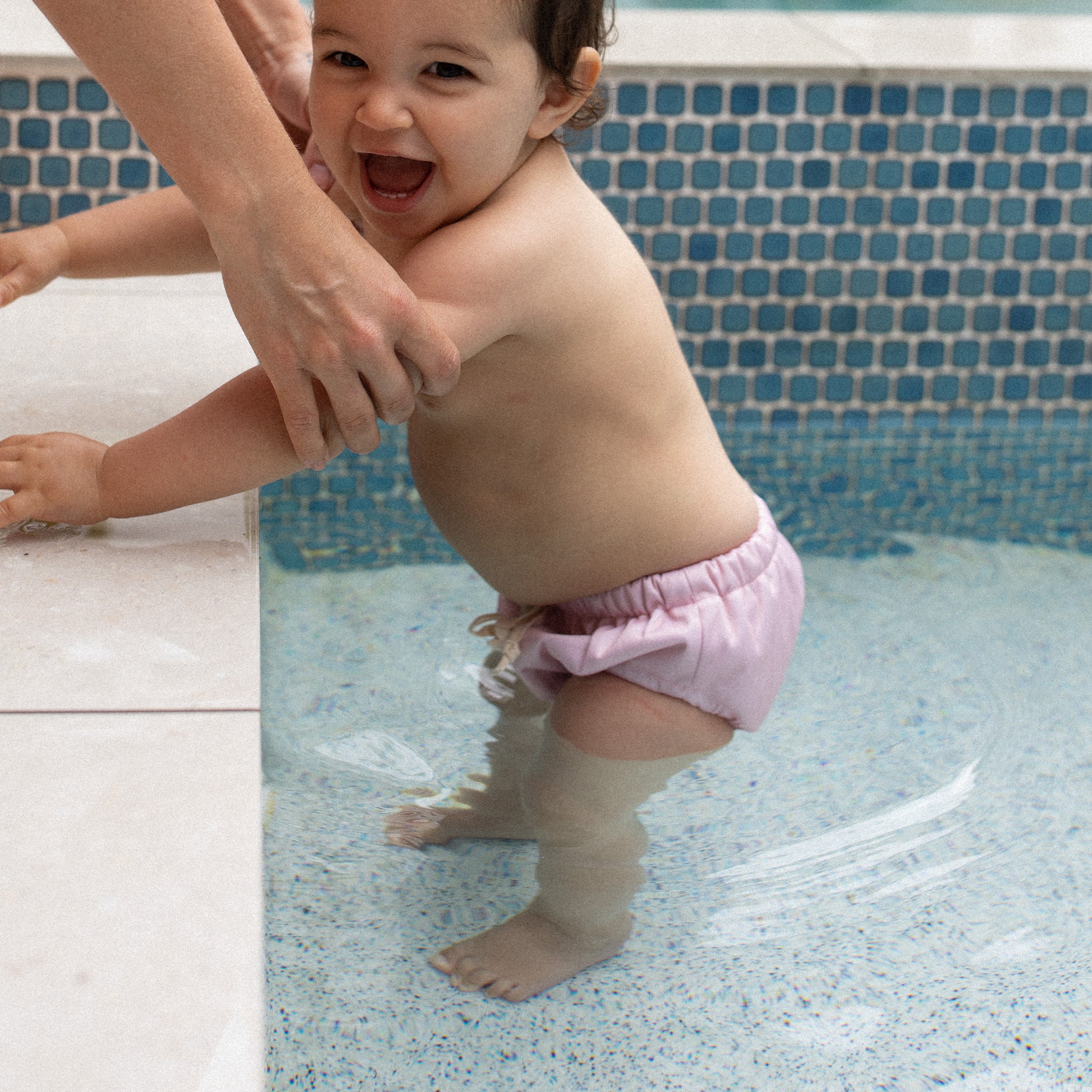reusable swim nappy - musk