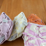 reusable cloth nappy - meadow